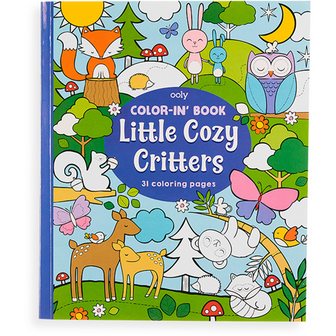 Ooly &ndash; Kleurboek &lsquo;Little Cosy Critters&rsquo;