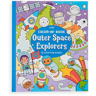 Ooly &ndash; Kleurboek Outer Space Explorers