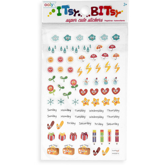 Ooly &ndash; Stickers &lsquo;Itsy Bitsy&rsquo; Happy Planner