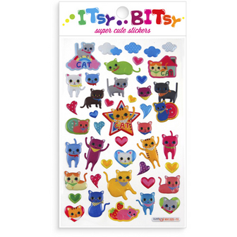 Ooly &ndash; Stickers &lsquo;Itsy Bitsy&rsquo; Kattenogen