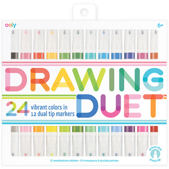 Ooly &ndash; Drawing Duet Double Ended Markers