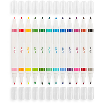 Ooly &ndash; Drawing Duet Double Ended Markers