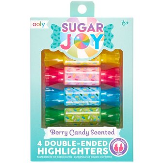 Ooly &ndash; Dubbele markeerstift met geur Sugar Joy