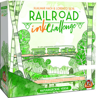 Railroad Ink Natuurgroene versie White Goblin Games