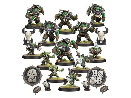 Warhammer Black Orc Blood Bowl Team: The Thunder Valley Greenskins