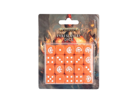 Age of Sigmar Fyreslayers Dice Set