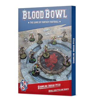 Warhammer Blood Bowl Shambling Undead Pitch &amp; Dugouts