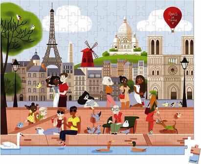 Janod Puzzle Parijs