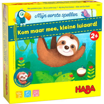 Haba Mijn eerste spellen &ndash; Kom maar mee luiaard!