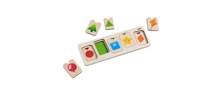 Haba Houten puzzel Kleuren &amp; vormen