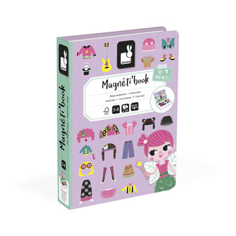 Janod Magnetibook &ndash; Verkleedfeest meisjes 