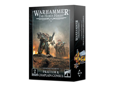 Warhammer The Horus Heresy Legion Cataphractii Praetor &amp; Chaplain Consul