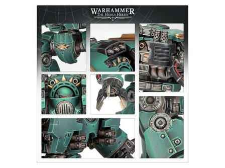 Warhammer The Horus Heresy  Leviathan Siege Dreadnought with Claw &amp; Drill Weapons