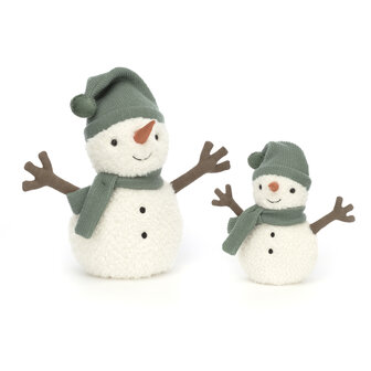 Jellycat Maddy Snowman (green)