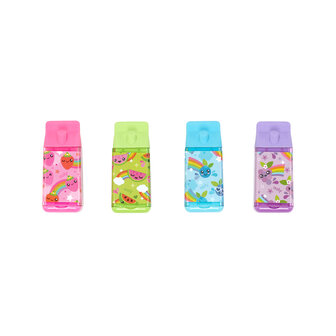 Ooly &ndash; Lil&rsquo; Juicy Box Scented Erasers + Sharpeners Paars