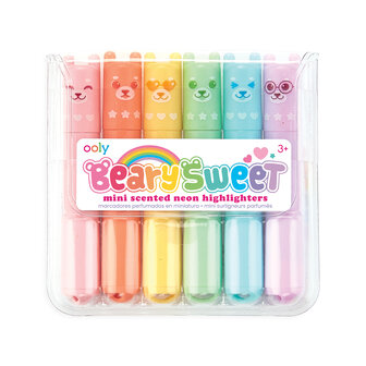 Ooly Beary Sweet Mini Scented Highlighters 