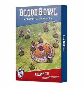 Warhammer Blood Bowl: Elven Union Pitch &ndash; Double-sided Pitch and Dugouts Set 