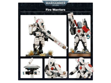 Warhammer 40,000 T&#039;au Empire Fire Warriors Strike Team