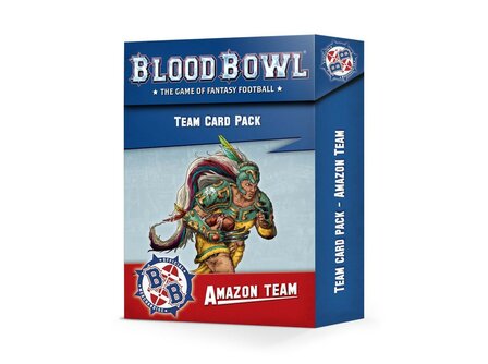 Warhammer Blood Bowl Amazon Team Card Pack