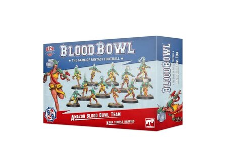 Warhammer Amazon Blood Bowl Team: Kara Temple Harpies