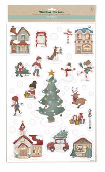 Little Dutch Raamstickers Kerst