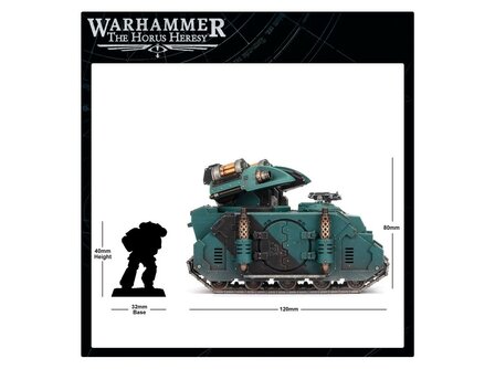 Warhammer The Horus Heresy Scorpius Missile Tank