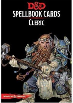 D&amp;D Spellbook Cards - Cleric - EN
