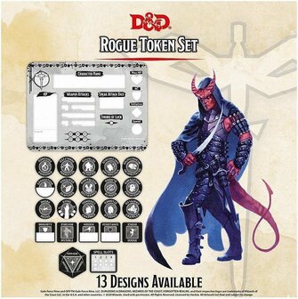 D&amp;D - Rogue Token Set