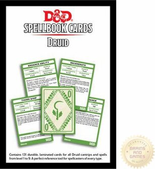 D&amp;D Spellbook cards - Druid