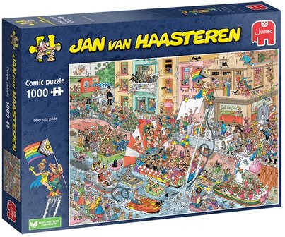 Jan van Haasteren - Celebrate Pride! - 1000 stukjes