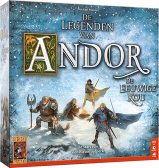 De Legenden van Andor: De Eeuwige Kou - Bordspel 999 Games
