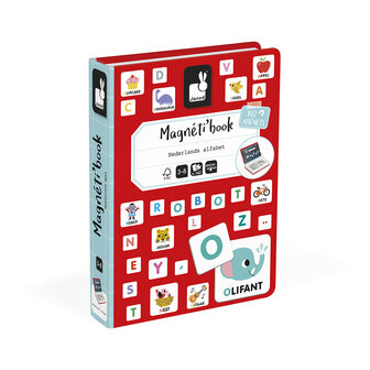 Janod Magnetibook &ndash; Alfabet Nederlandstalig!