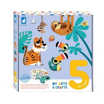 Janod Atelier &ndash; 5 Jaar &ndash; Stickers plakken