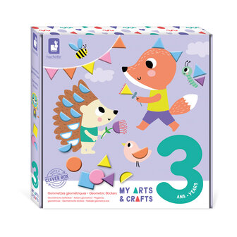 Janod Atelier &ndash; 3 Jaar &ndash; Geometrische Stickers