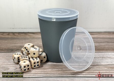 CHX 89000 Clear Plastic Dice Cup Lid