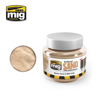 Acrylic Sand Ground Jar 250 ml.