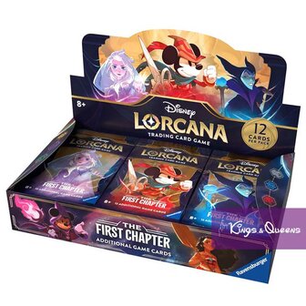 Booster VKK Disney Lorcana VE 24 Set 1 EN