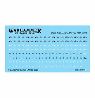 Warhammer The Horus Heresy Solar  Auxilia Battle Group