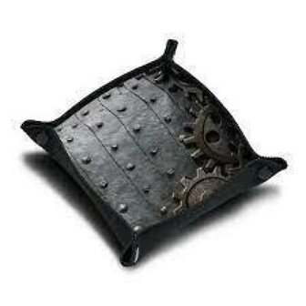 Dice Tray - Rusty Gears