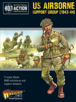 Warlords Games Bolt Action US Airborne Support Group (1943-44)