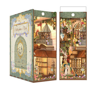 DIY Book Nook Boekensteun Shakespear&rsquo;s Verse inclusief Dust-cover, Tone-Cheer