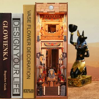 DIY Book Nook Boekensteun Adventure in Egypt Bookend, Tone-Cheer