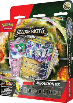 Pokemon POK TCG deluxe Battle Deck - MIRAIDON/KORAIDON