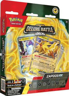 Pokemon POK TCG Deluxe Ex Battle Decks - NINETALES/ZAPDOS