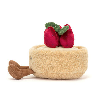Jellycat Amuseables Fleurette Tarte Aux Fraises