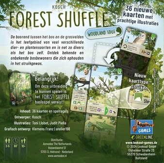 Forrest Shuffle Woodland Egde Uitbreiding