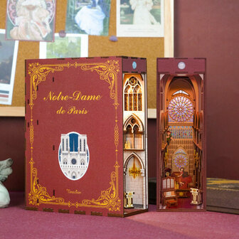 DIY Book Note Tone-Cheer Book Nook Notre Dame de Paris