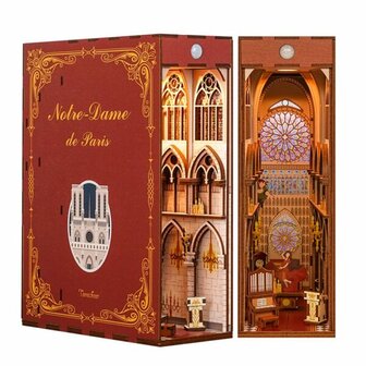 DIY Book Note Tone-Cheer Book Nook Notre Dame de Paris