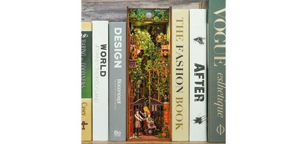 DIY Book Nook Boekensteun The Secret Garden