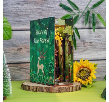 DIY Book Nook Boekensteun Story of The Forest